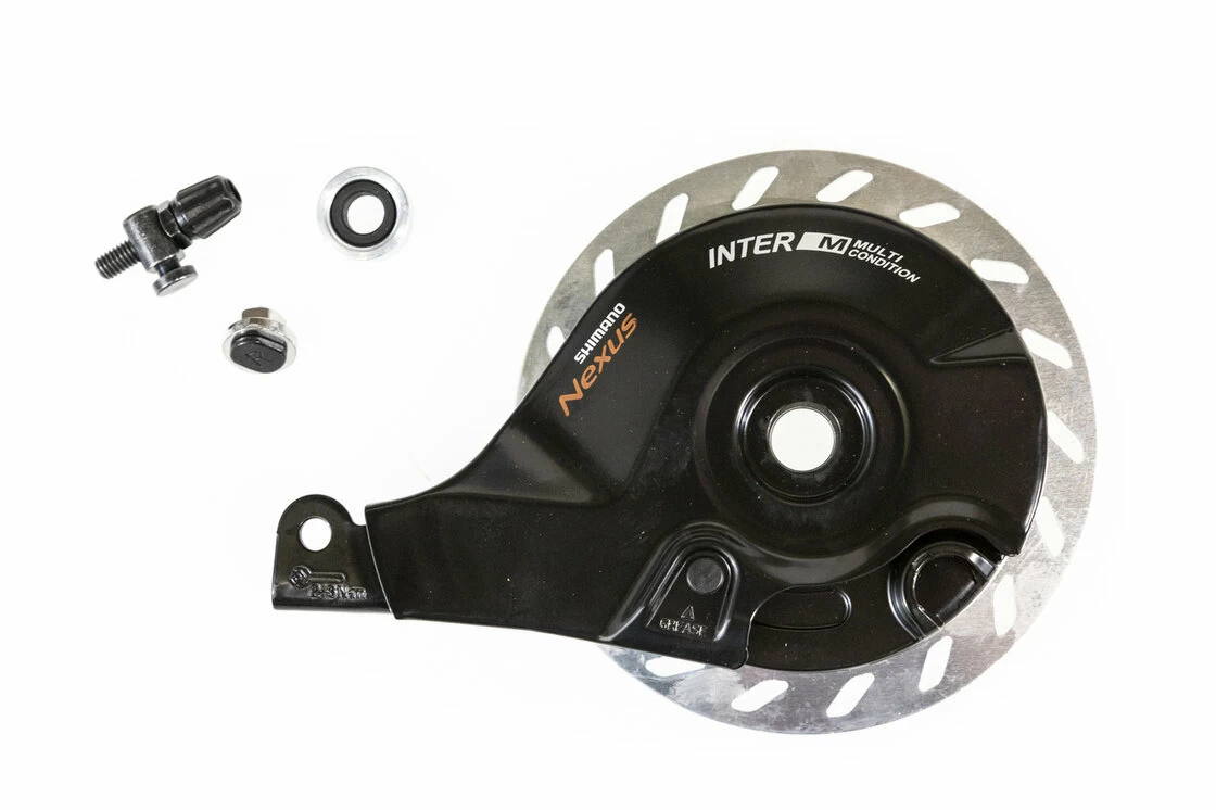 Czarny hamulec rolkowy Shimano Nexus BR-C3000-F Czarny Tyłny