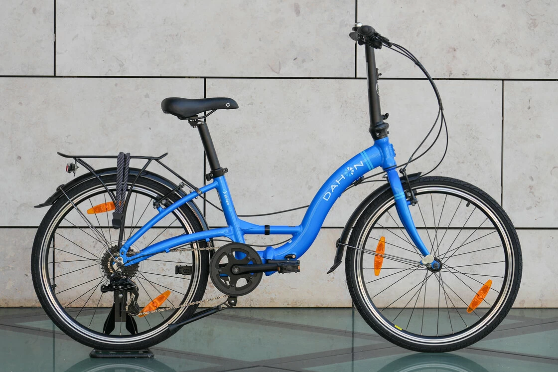 Dahon Briza D8s składak na kołach 24" Niebieski połysk