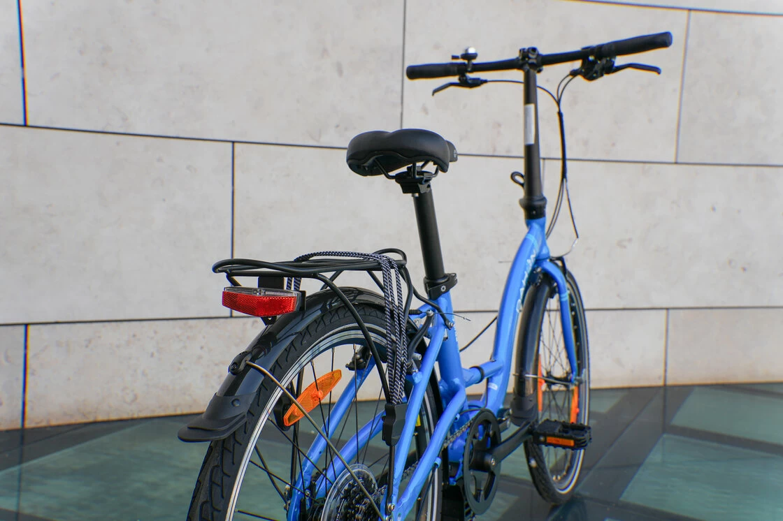 Dahon Briza D8s składak na kołach 24" Niebieski połysk