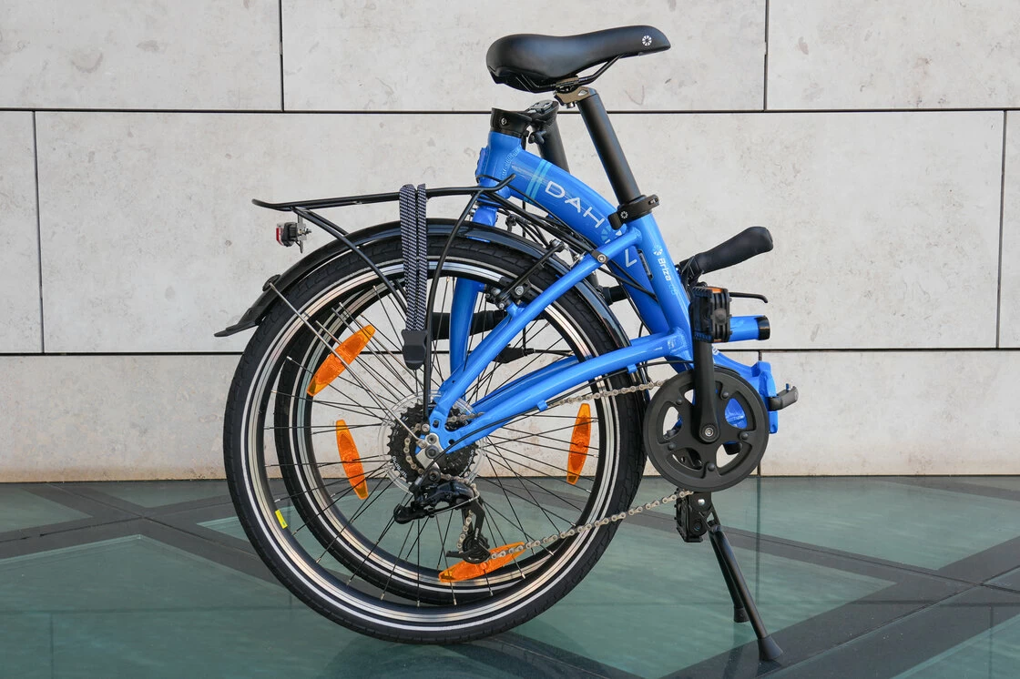 Dahon Briza D8s składak na kołach 24" Niebieski połysk
