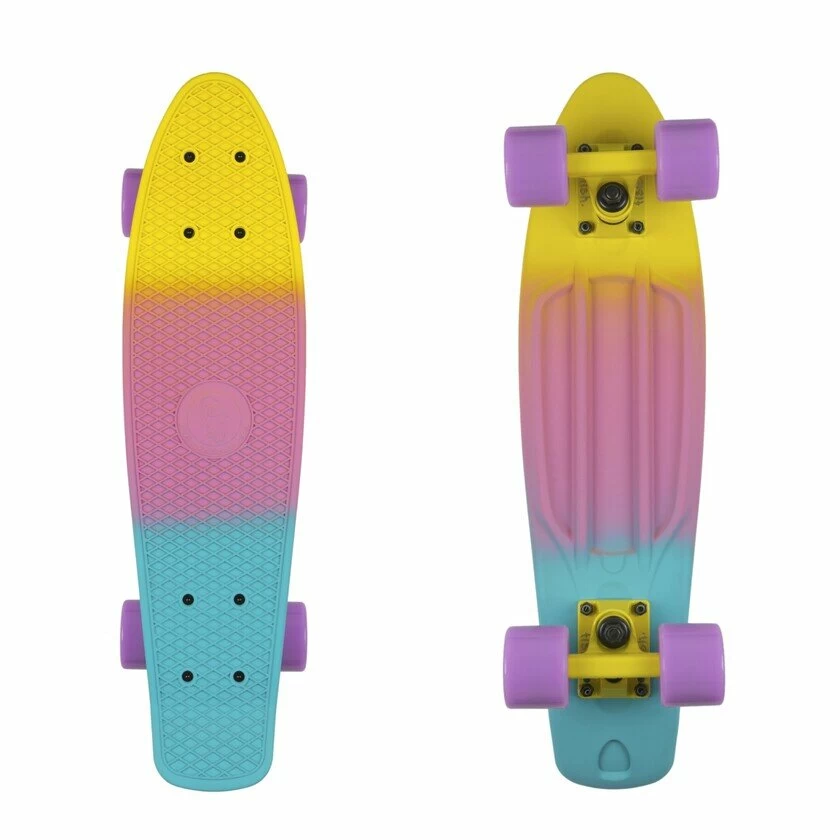 Deskorolka Fish Skateboards Fishka Classic Pink/White/Blue