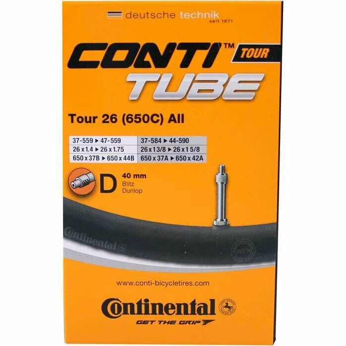 Dętka Continental Tour All 26" x 1.40 - 1.75" Rowerowy DV 40 mm