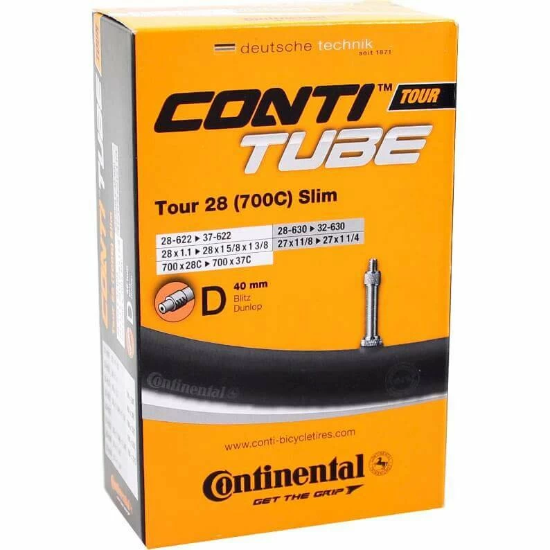 Dętka Continental Tour All 28" x 1 3/8" Rowerowy DV 40 mm