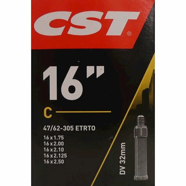 Dętka rowerowa CST 16x 1.75 x 2.125 x 1 3/8 DV