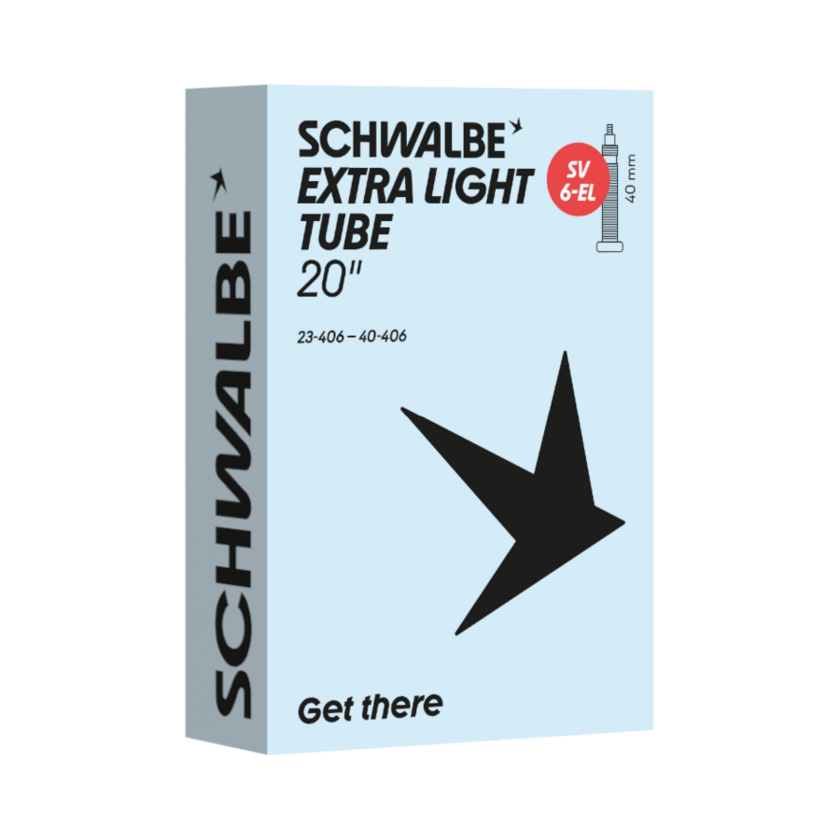 Dętka rowerowa Schwalbe 20" × 0.90 - 1.50" (23/40-406) - NR 6-EL