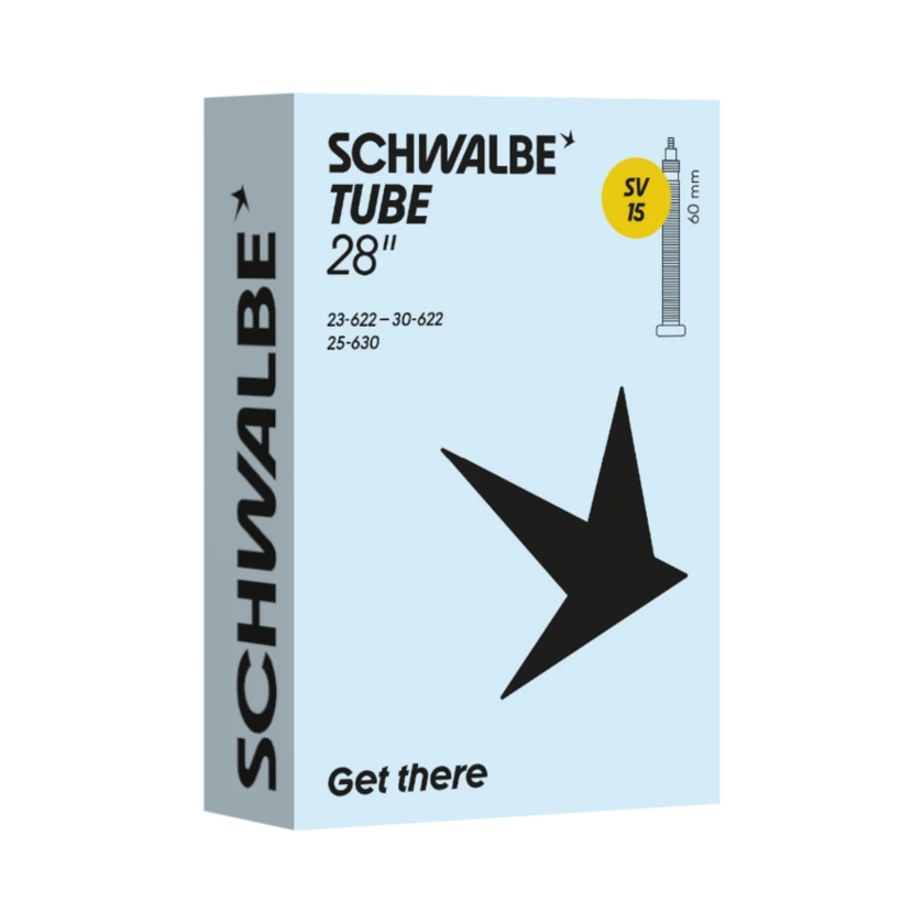 Dętka rowerowa Schwalbe 28 × 0.9 - 1.2" (23/30-622/630) - NR 15 Presta SV 60 mm