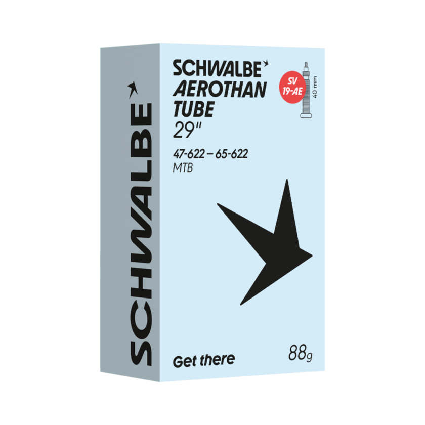 Dętka rowerowa Schwalbe Aerothan 29" × 1.75-2.60" (47/65-622) - NR 19-AE Presta SV 60 mm