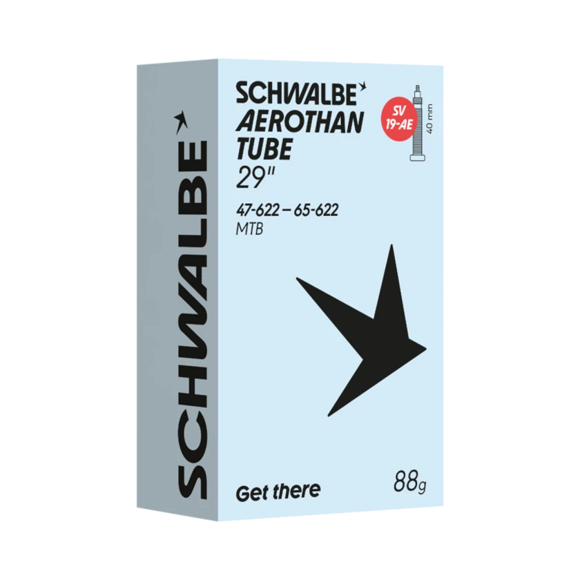 Dętka rowerowa Schwalbe Aerothan 29" × 1.75-2.60" (47/65-622) - NR 19-AE Presta SV 40 mm