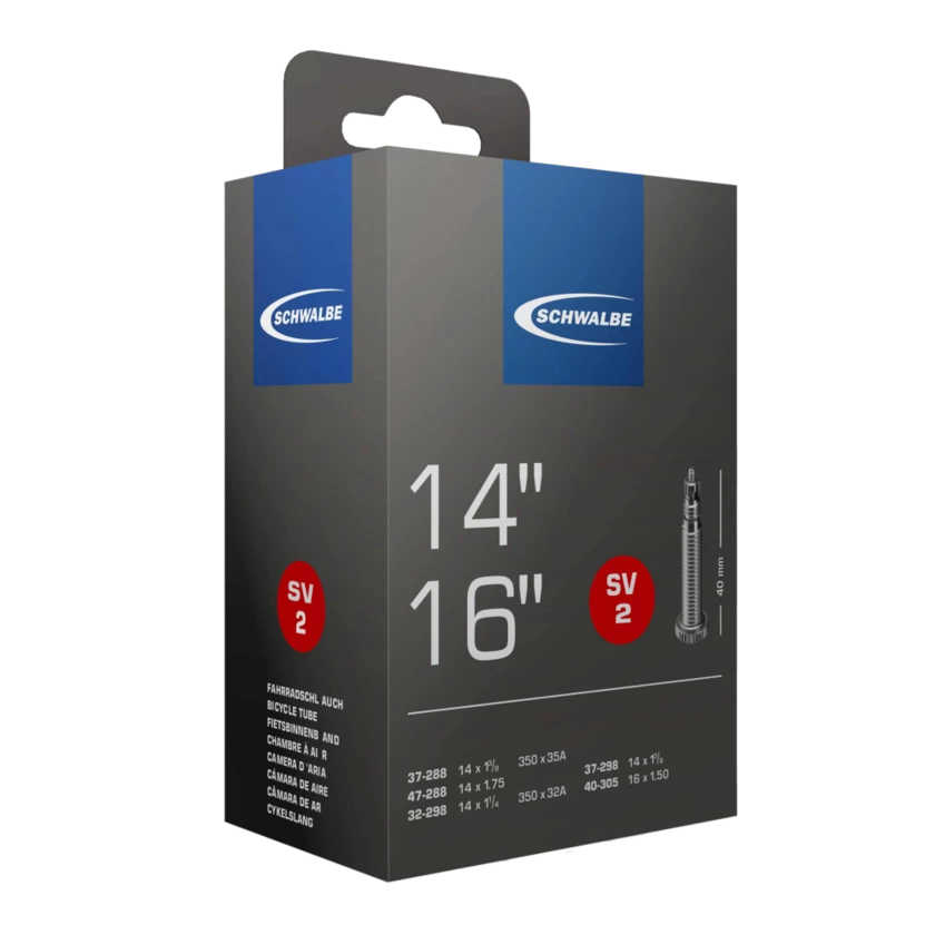 Dętka Schwalbe 14" - 16" x 1,75-2,5 - NR 2 Presta SV 40 mm