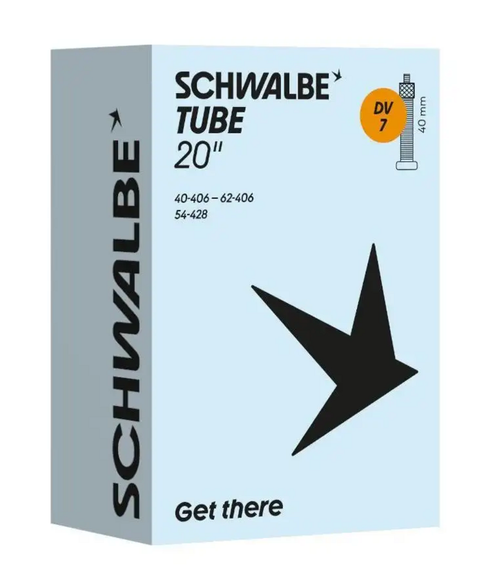 Dętka Schwalbe 20" od 1,50 do 2,5 - NR 7 Rowerowy DV 40mm
