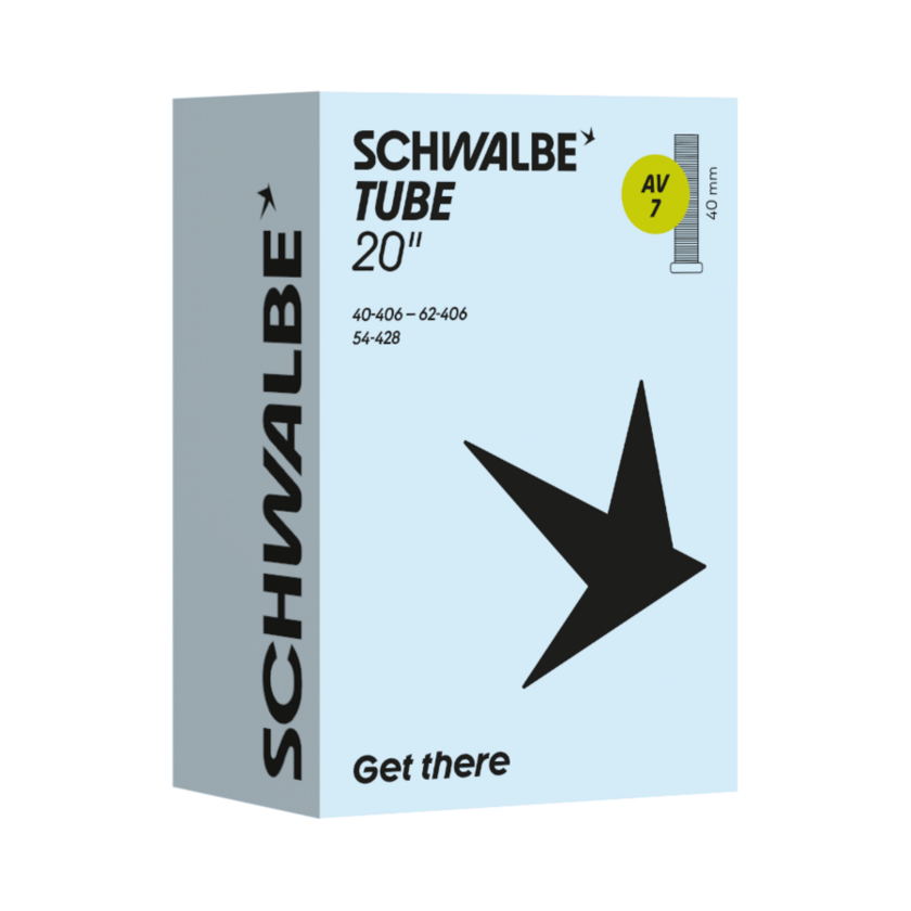 Dętka Schwalbe 20" od 1,50 do 2,5 - NR 7 Samochodowy AV 40 mm