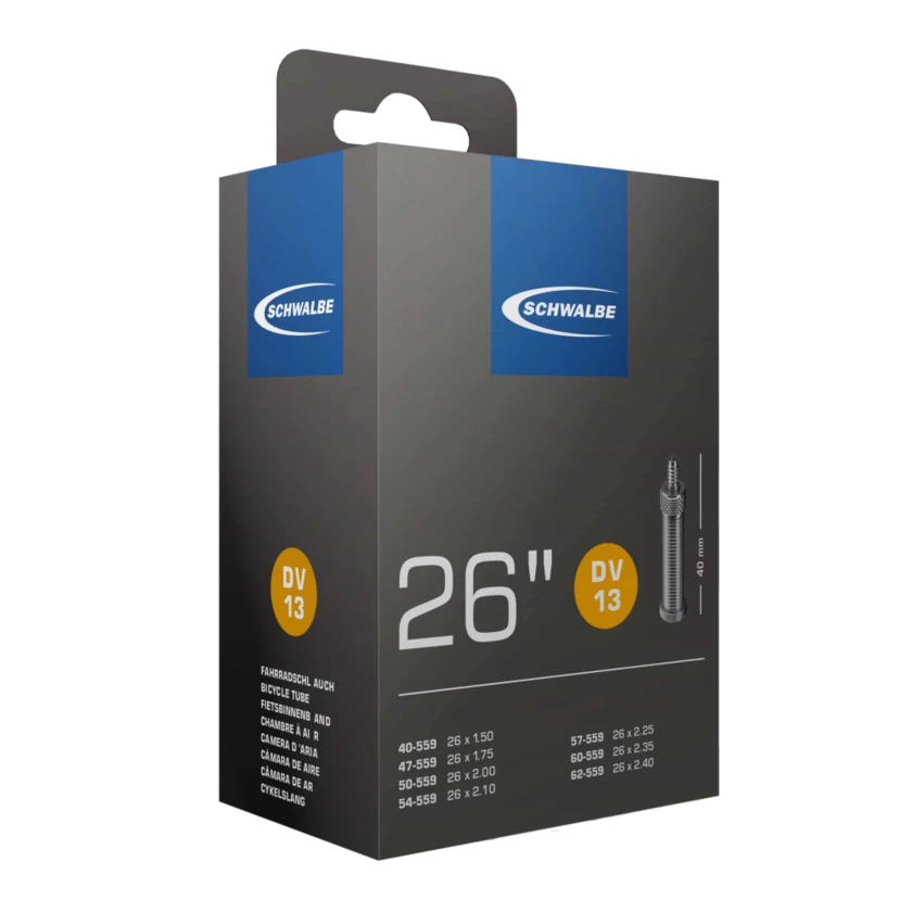 Dętka Schwalbe 26" od 1,5 do 2,5 - NR 13 Rowerowy DV 40mm