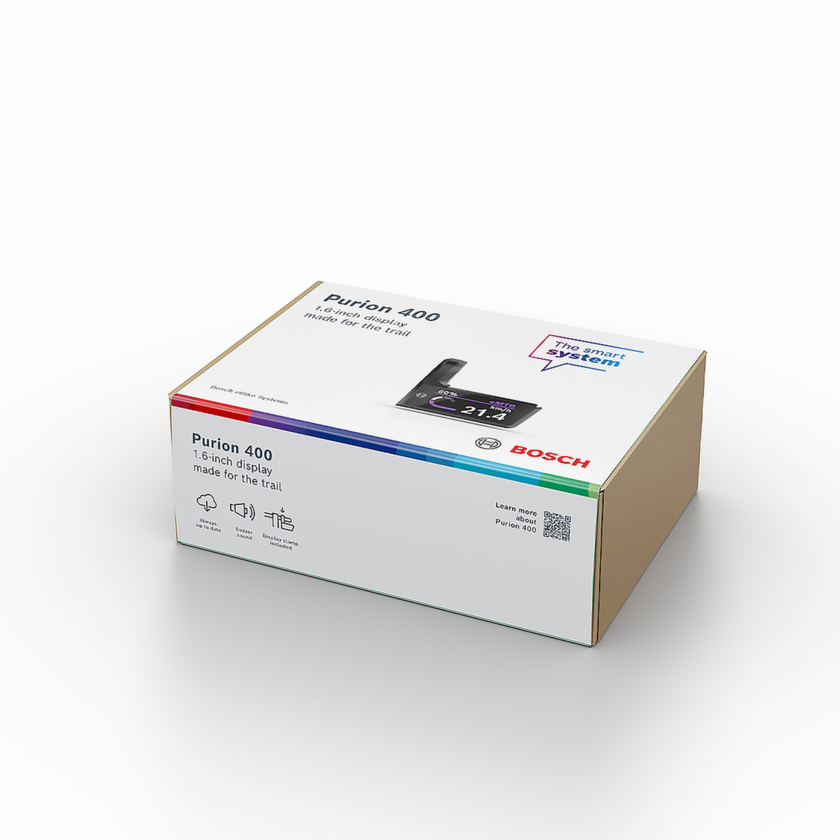 Display rowerowy Bosch Purion 400 (BHU3500) z mocowaniem do kierownicy 35.0 mm