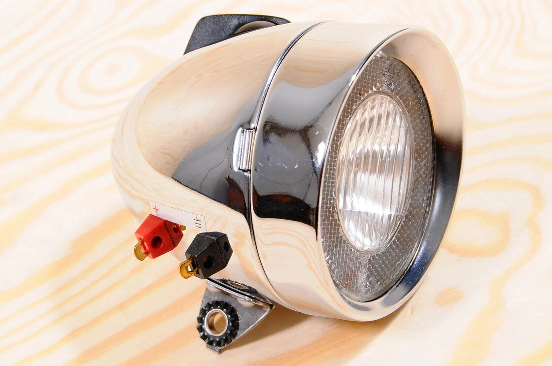 Duża lampka rowerowa Nostalgie Retro Halogen 