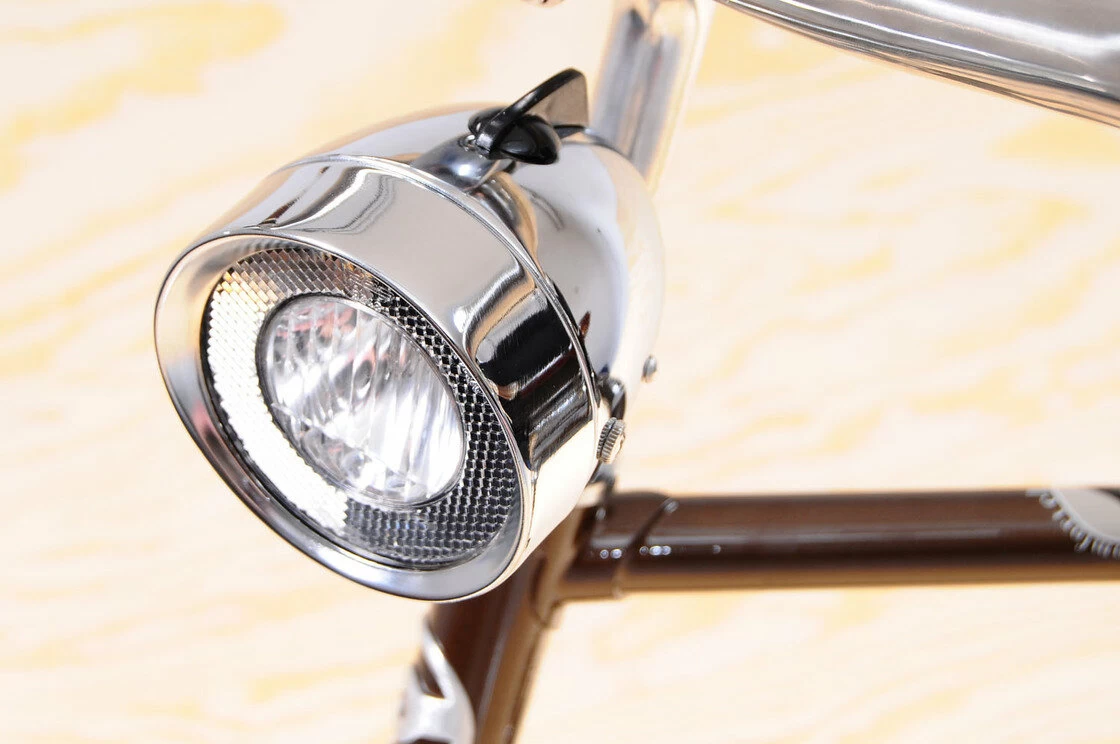 Duża lampka rowerowa Nostalgie Retro Halogen 