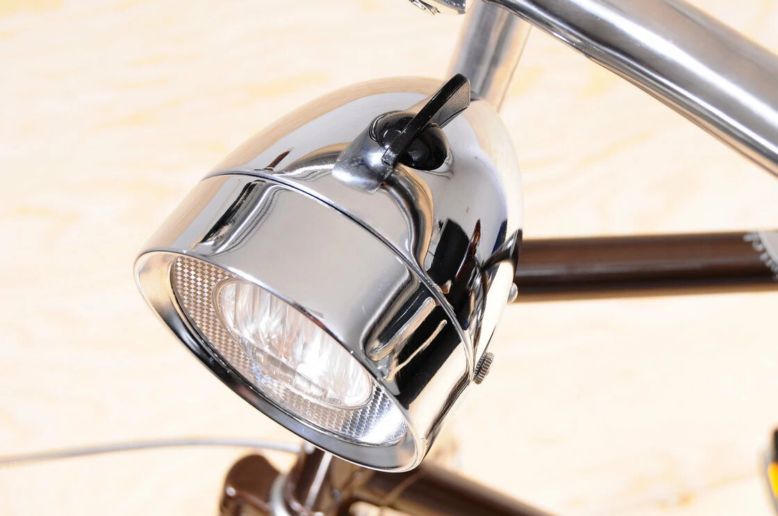 Duża lampka rowerowa Nostalgie Retro Halogen 