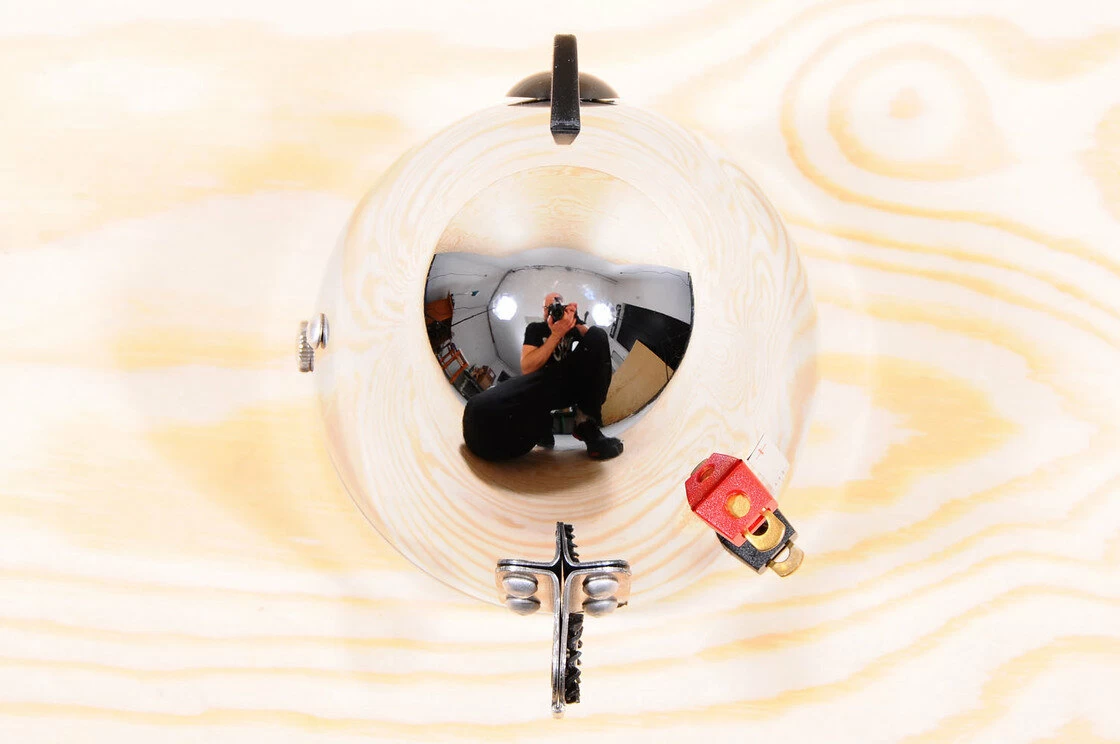Duża lampka rowerowa Nostalgie Retro Halogen 
