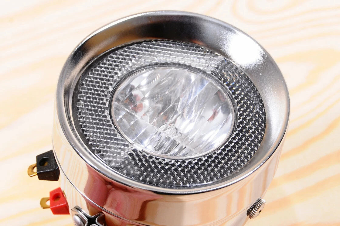 Duża lampka rowerowa Nostalgie Retro Halogen 