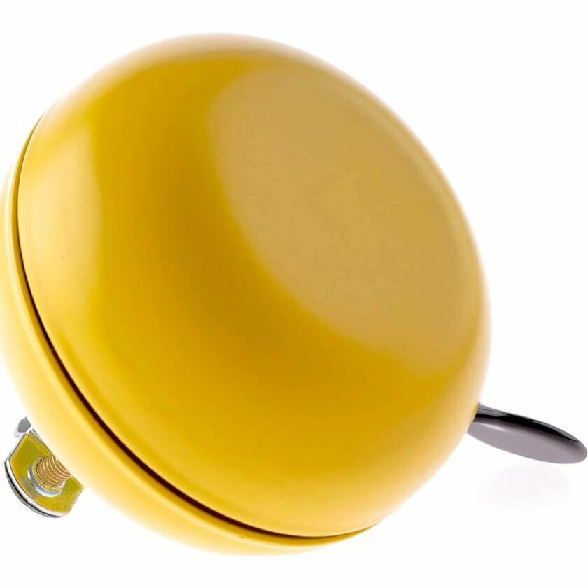 Duży dzwonek Ding-Dong Classic 80 mm  Żółty Mat
