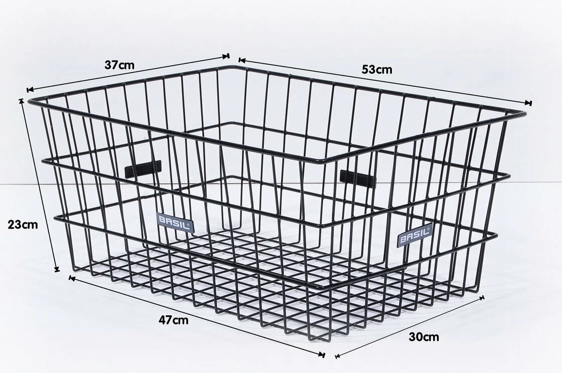 Duży koszyk rowerowy Basil Zembla 