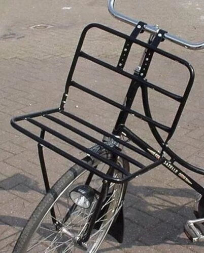 Duży przedni bagażnik rowerowy Steco Transport 45x30