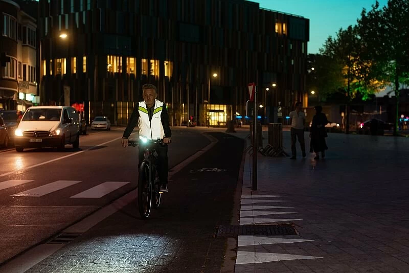 Dwustronna odblaskowa kamizelka rowerowa Wowow Copenhagen 