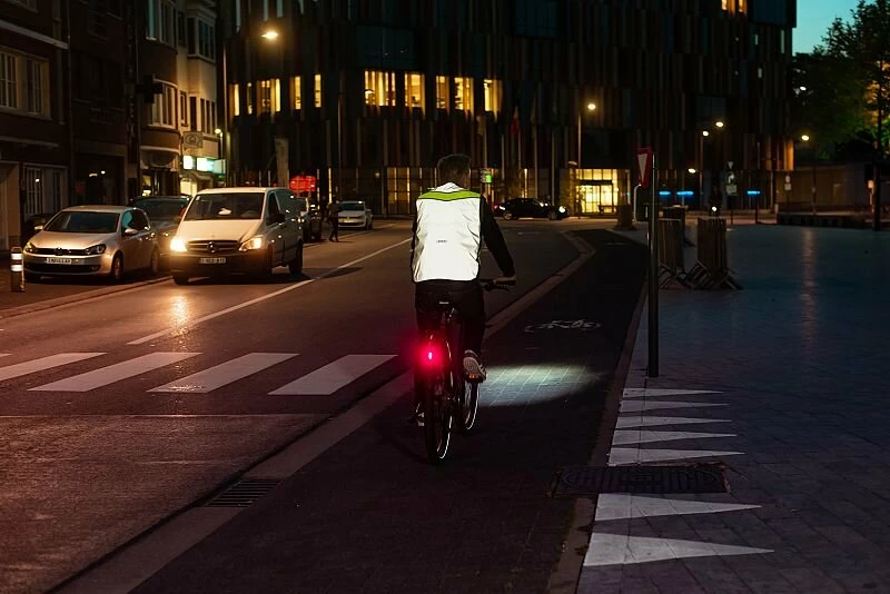 Dwustronna odblaskowa kamizelka rowerowa Wowow Copenhagen  Rozmiar XL
