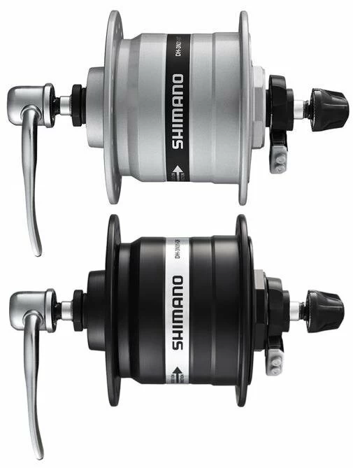 Dynamo w piaście Shimano DH-3N31szybkozamykacz