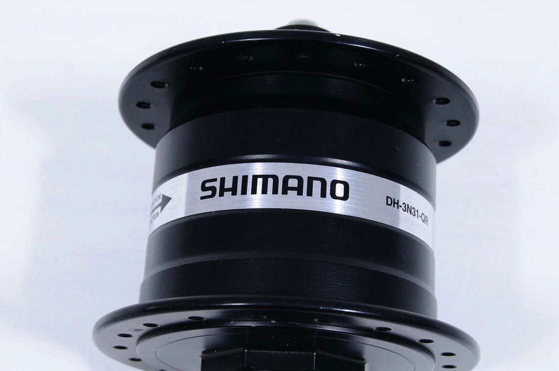 Dynamo w piaście Shimano DH-3N31szybkozamykacz