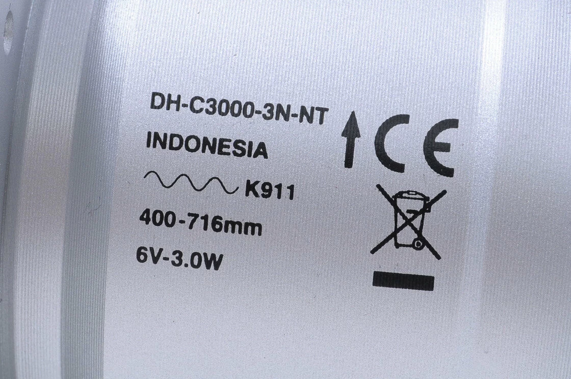 Dynamo w piaście Shimano DH-C3000 srebrne