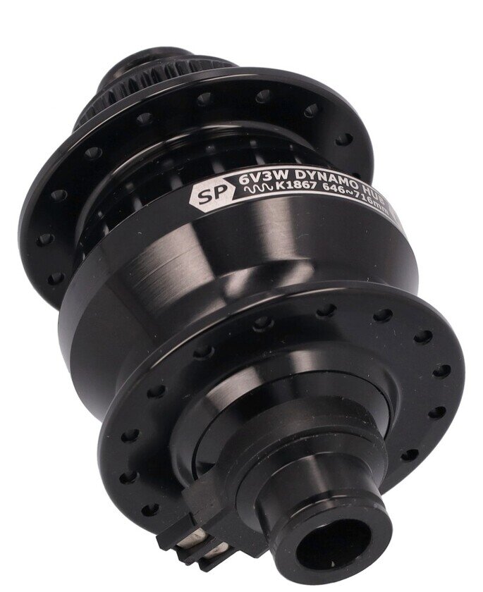 Dynamo w piaście Shutter Precision SP PL-7 CL 12×100 mm