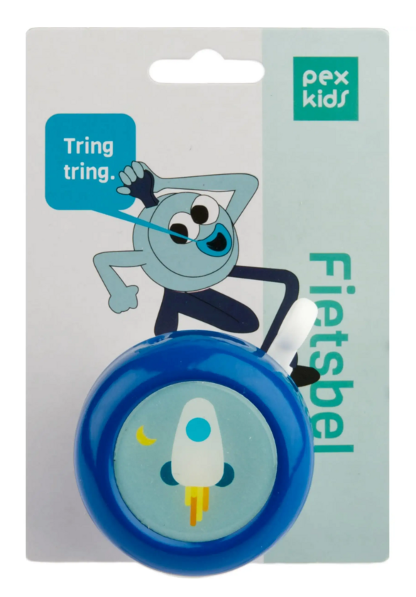 Dziecięcy dzwonek rowerowy PexKids Rocket