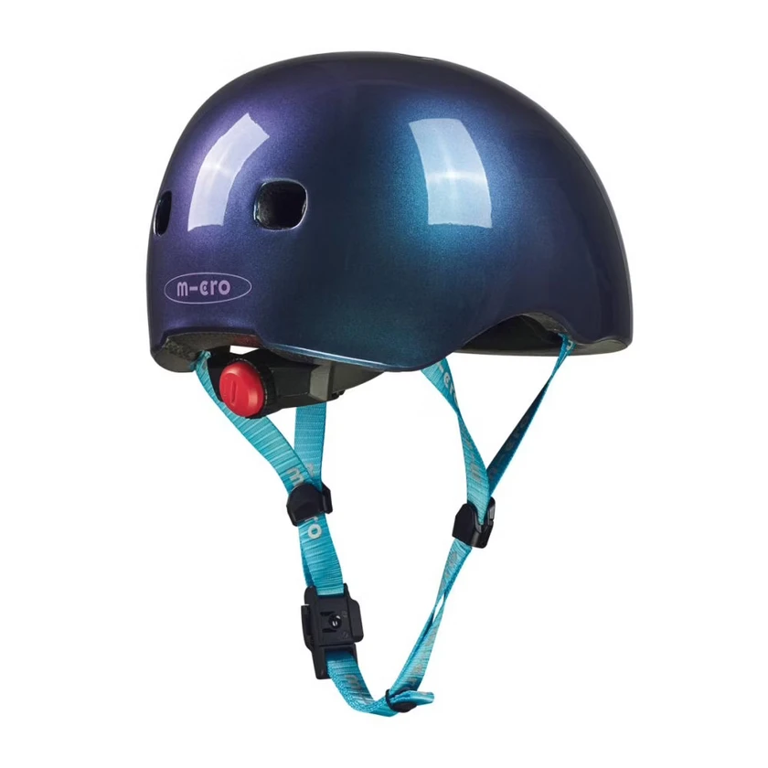 Dziecięcy kask na hulajnogę Micro Neochrome Niebieski | Rozmiar M: 52-56 cm