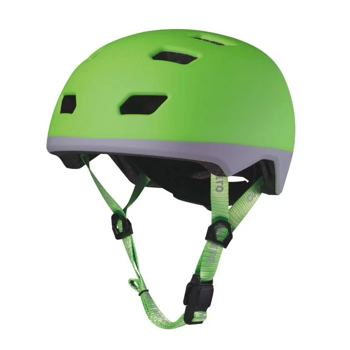 Dziecięcy kask na hulajnogę Micro Neon Neon Green S (48 - 53 cm)