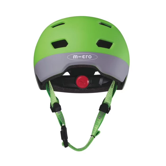 Dziecięcy kask na hulajnogę Micro Neon Neon Green S (48 - 53 cm)