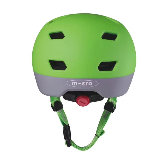 Dziecięcy kask na hulajnogę Micro Neon Neon Green S (48 - 53 cm)