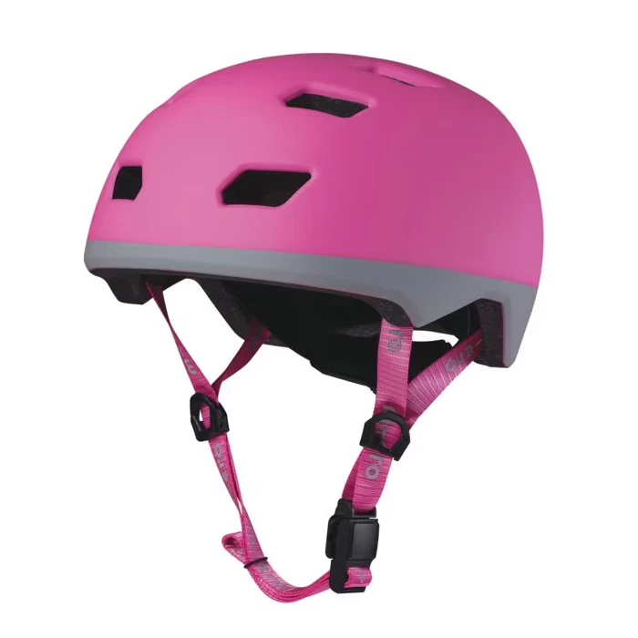 Dziecięcy kask na hulajnogę Micro Neon Neon Pink S (48 - 53 cm)