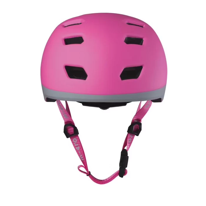 Dziecięcy kask na hulajnogę Micro Neon Neon Pink S (48 - 53 cm)