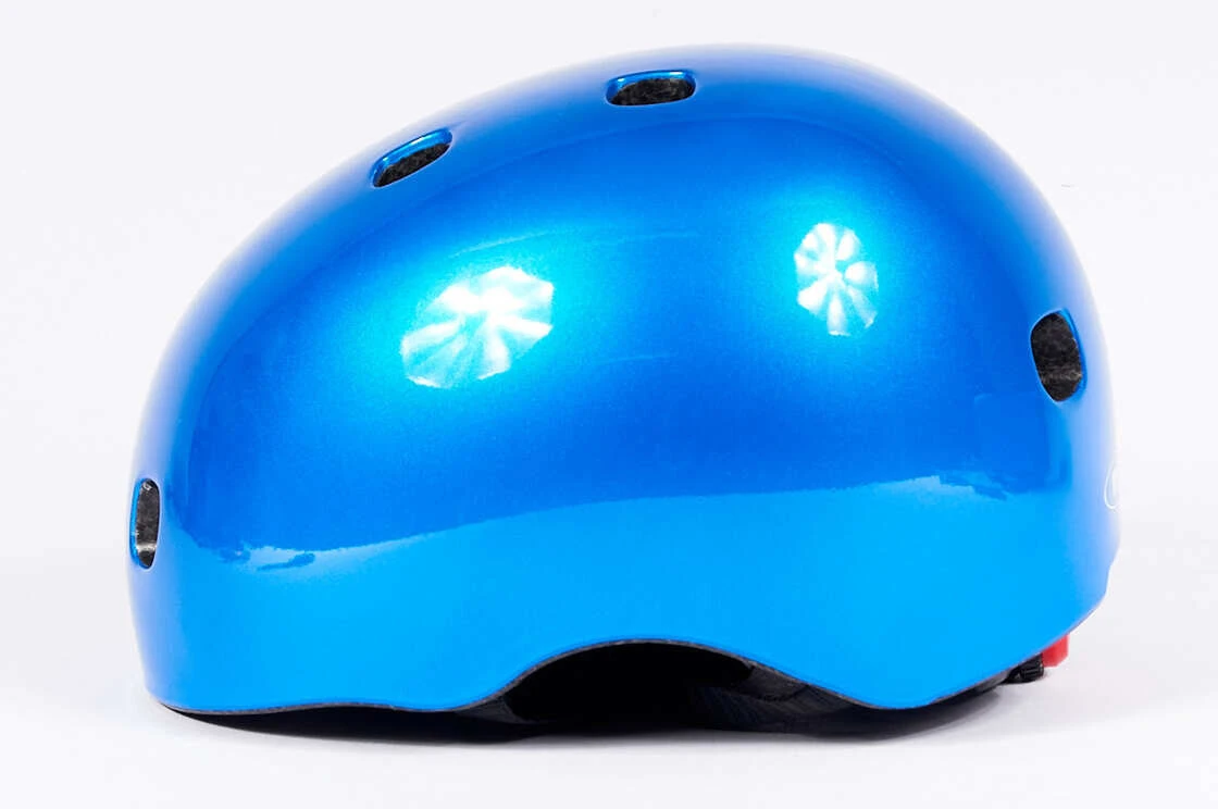 Dziecięcy kask na hulajnogę typu orzeszek Micro Dark Blue Metallic M (52 - 56 cm)