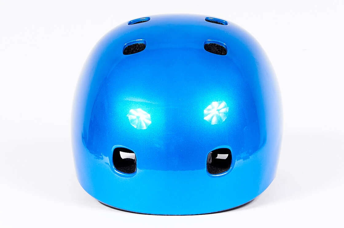 Dziecięcy kask na hulajnogę typu orzeszek Micro Dark Blue Metallic M (52 - 56 cm)