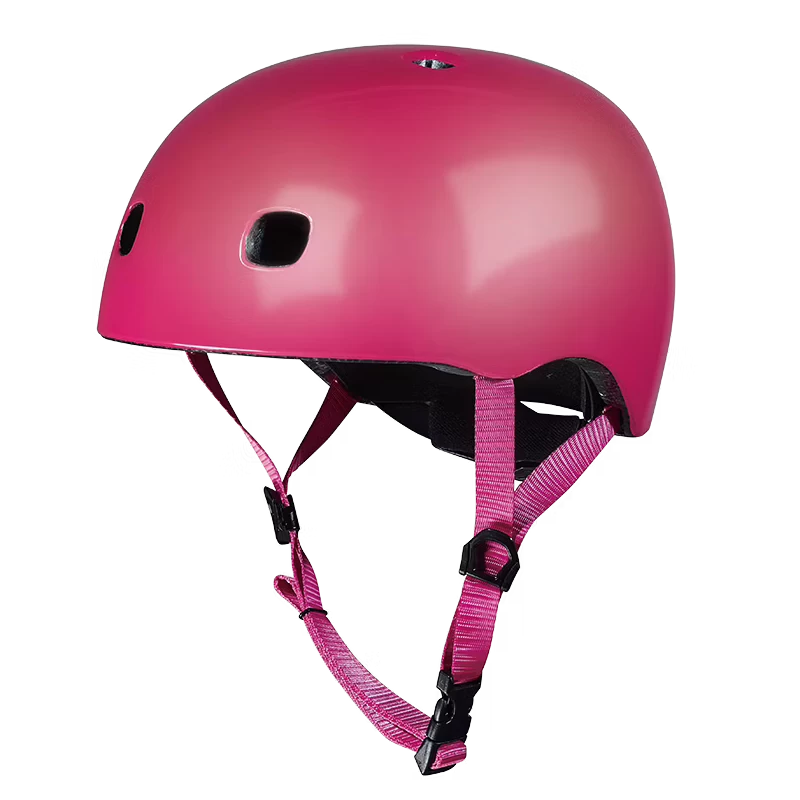 Dziecięcy kask na hulajnogę typu orzeszek Micro Raspberry M (52 - 56 cm)