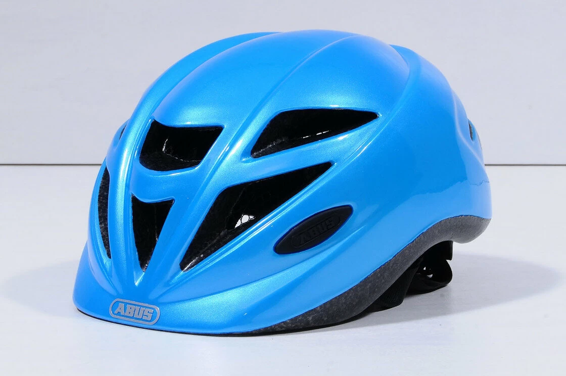 Dziecięcy kask rowerowy Abus Hubble 1.1, niebieski Rozmiar S: 46-52 cm