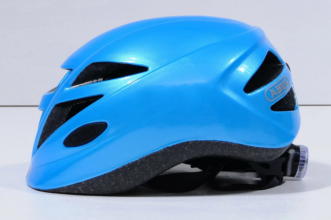 Dziecięcy kask rowerowy Abus Hubble 1.1, niebieski Rozmiar S: 46-52 cm