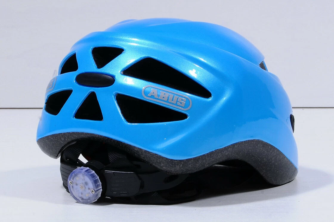 Dziecięcy kask rowerowy Abus Hubble 1.1, niebieski Rozmiar S: 46-52 cm