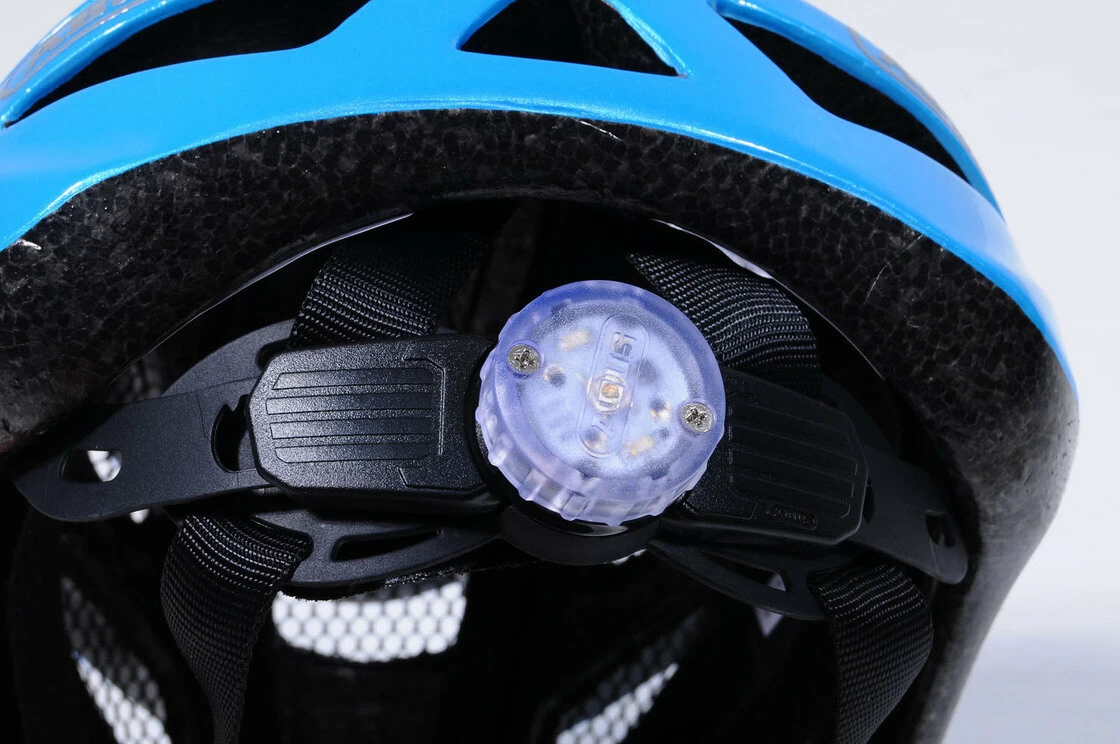 Dziecięcy kask rowerowy Abus Hubble 1.1, niebieski Rozmiar S: 46-52 cm