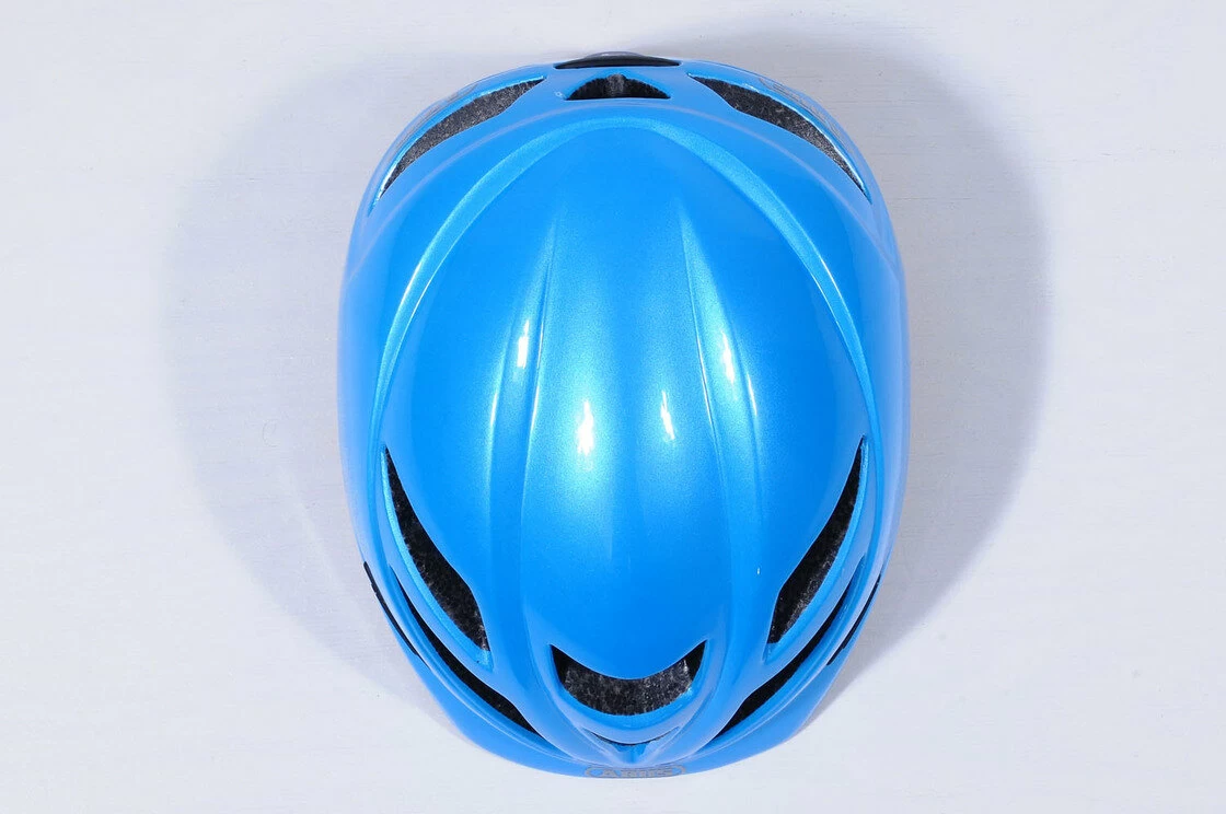 Dziecięcy kask rowerowy Abus Hubble 1.1, niebieski Rozmiar S: 46-52 cm