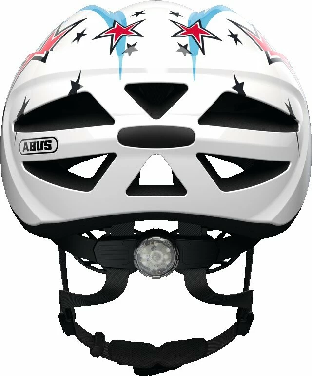 Dziecięcy kask rowerowy Abus Hubble 1.1, White Star