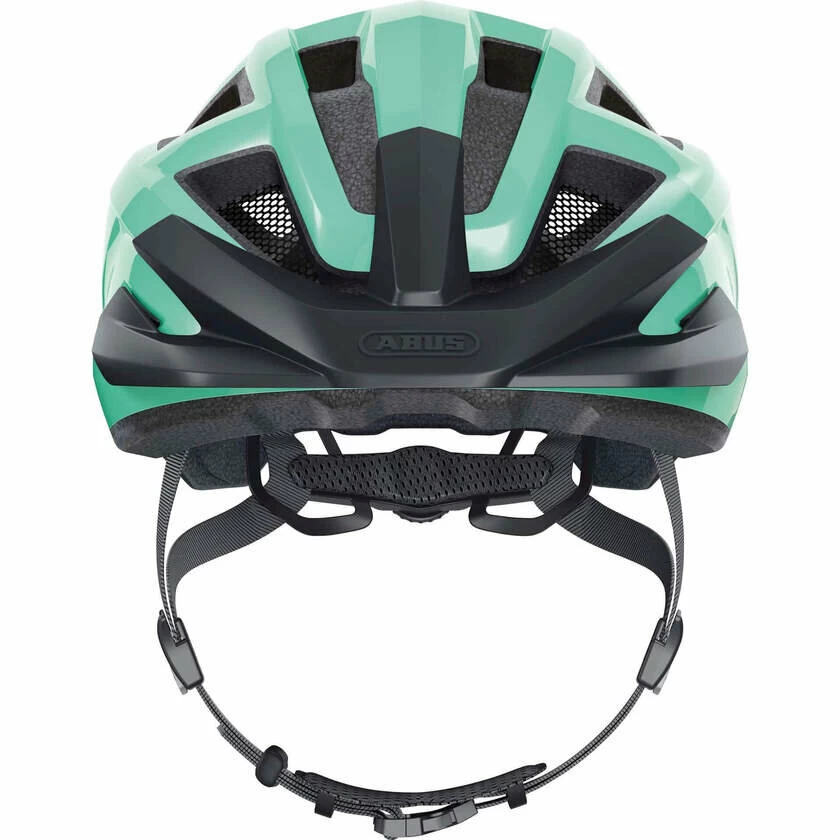 Dziecięcy kask rowerowy Abus MountZ Celeste Green