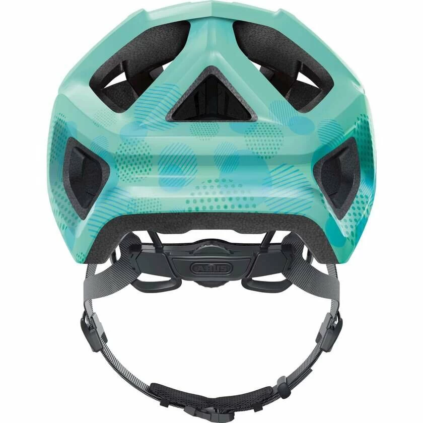 Dziecięcy kask rowerowy Abus MountZ Celeste Green