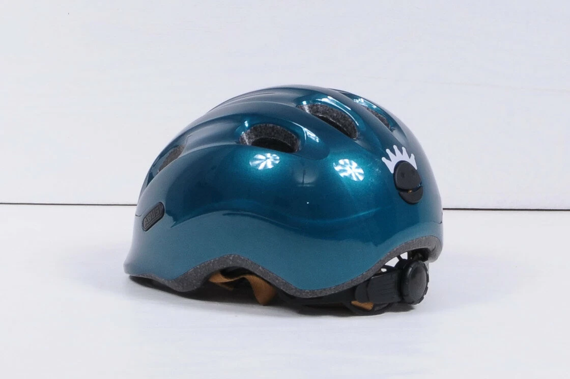 Dziecięcy kask rowerowy Abus Smiley 2.0 Royal, ciemnozielony